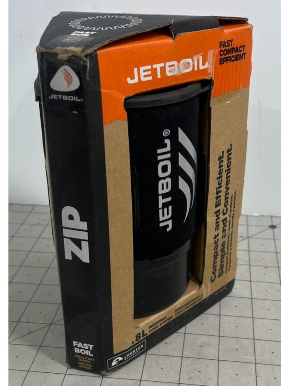 Jetboil Flash 1.0L Fast Boil System - Carbon New Open Box